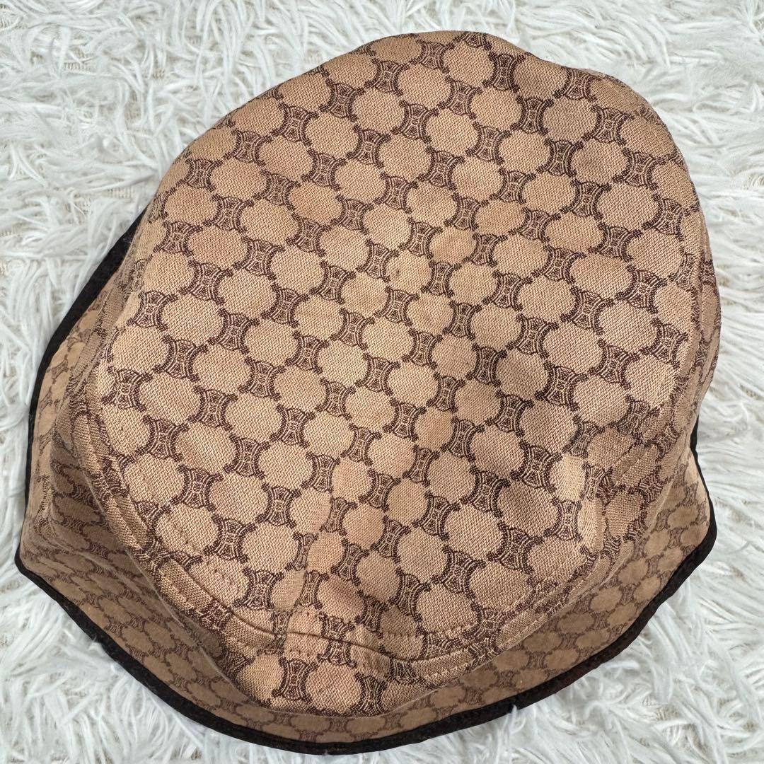 【お買い得】CELINE マカダム　バケットハット　オンワード　サイズ54
