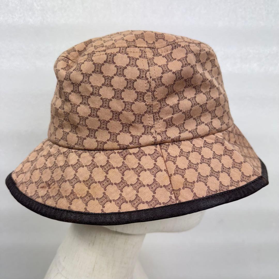 【お買い得】CELINE マカダム　バケットハット　オンワード　サイズ54
