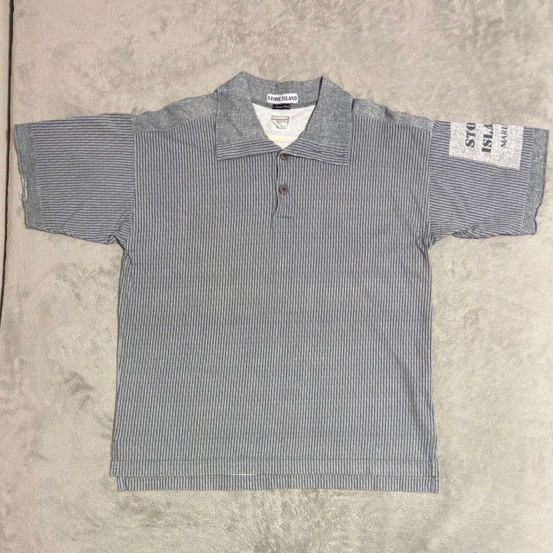 【90s】【STONE 】 made in Italyポロシャツ