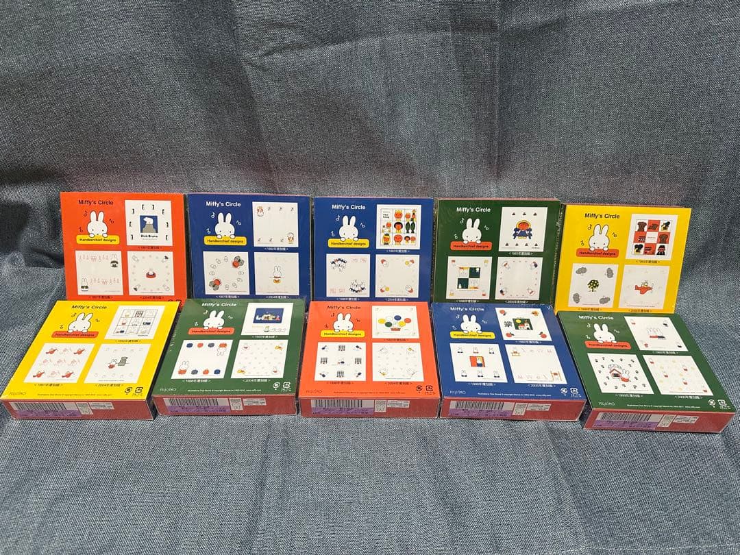 新品未使用。ミッフィー ガーゼ、ハンカチ100枚セット