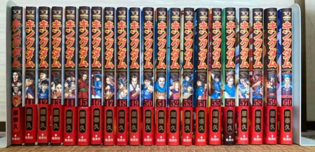 キングダム　40-76巻　37冊セット　原泰久 ビジュアル豪華ステッカーシート付