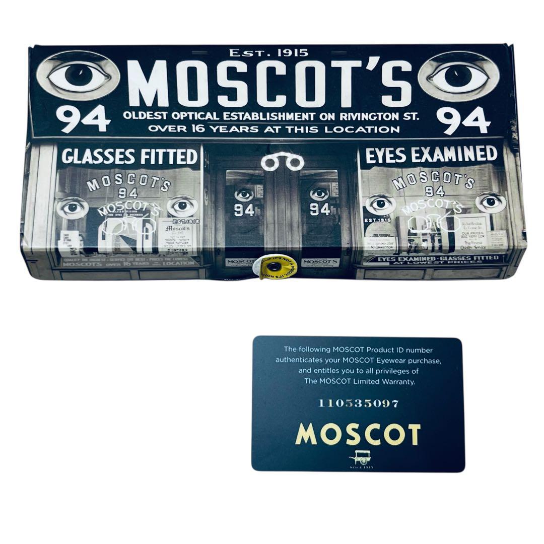 【美品】モスコット　LEMTOSH JPN LTD Ⅵ