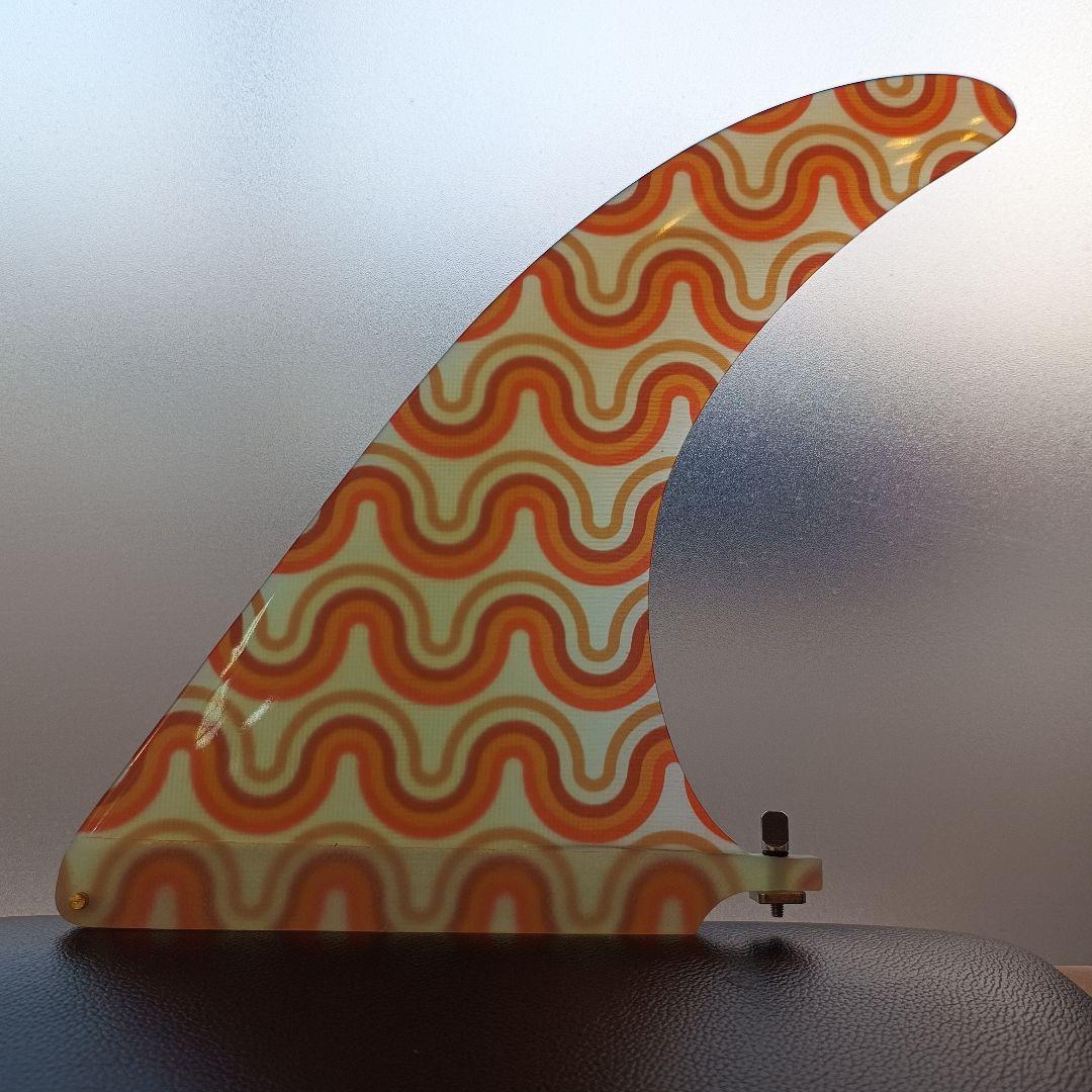 10インチセンターフィン　ロングボード　シングルフィン