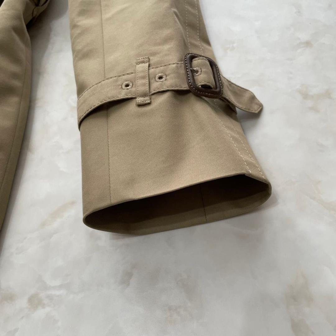 【極美品】Aquascutum　トレンチコート S 4 ブルーライナー付　ベルト