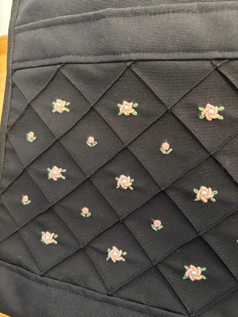 マムエモア　グログラントワコバッグ　ファスナー付き　お受験バッグ