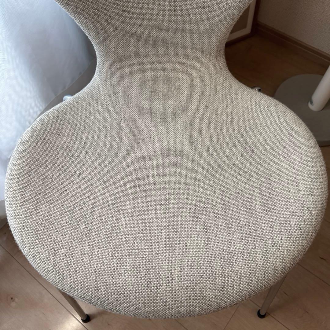 セブンチェア 3107 フルパディング クローム脚 SH430mm