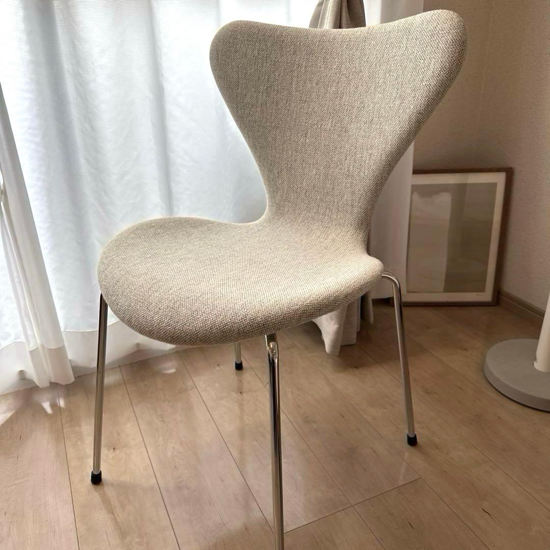 セブンチェア 3107 フルパディング クローム脚 SH430mm