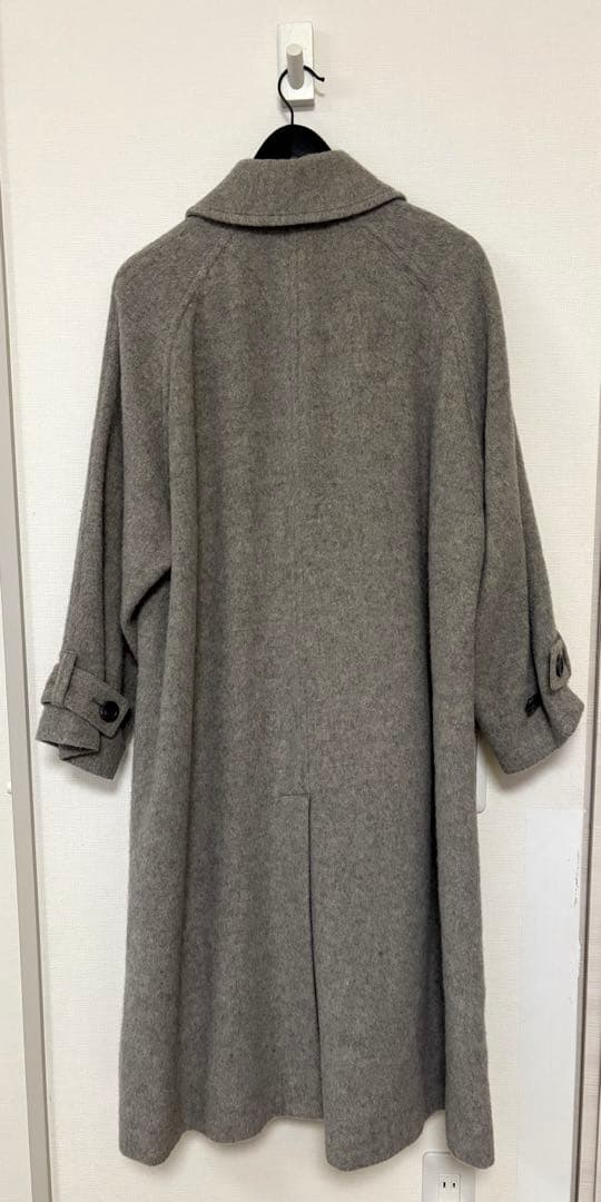 北欧暮らしの道具店 ウールロングコート ウォームグレー Sサイズ