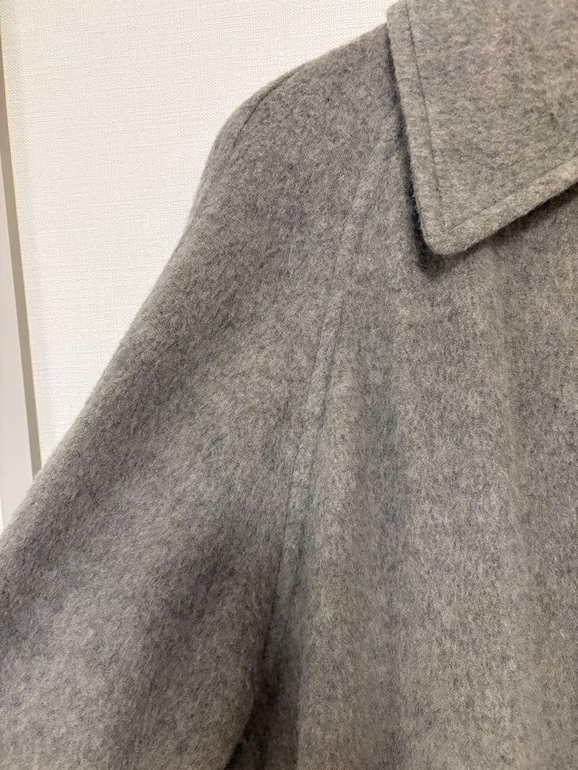 北欧暮らしの道具店 ウールロングコート ウォームグレー Sサイズ