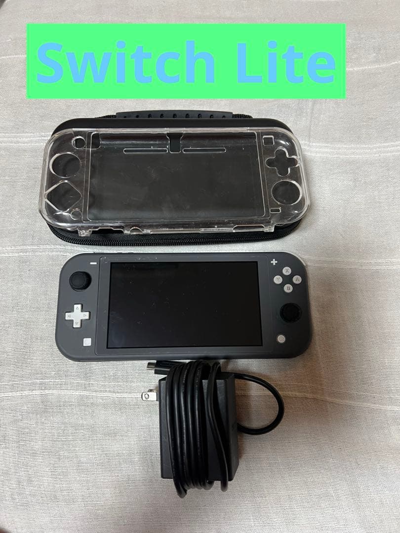 Nintendo Switch Lite 本体 充電器・ケース・カバー付き