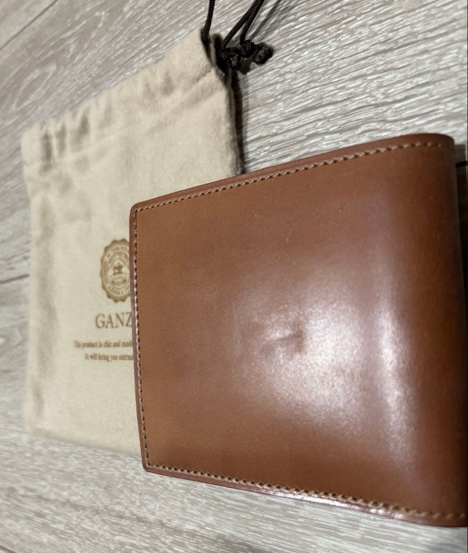 い*)様 SHELL CORDOVAN 2 小銭入れ付き二つ折り財布