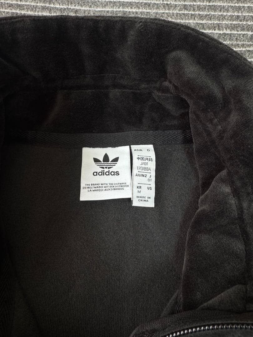 adidas originals ベロアジャージ・Tシャツ 3点セット ブラック