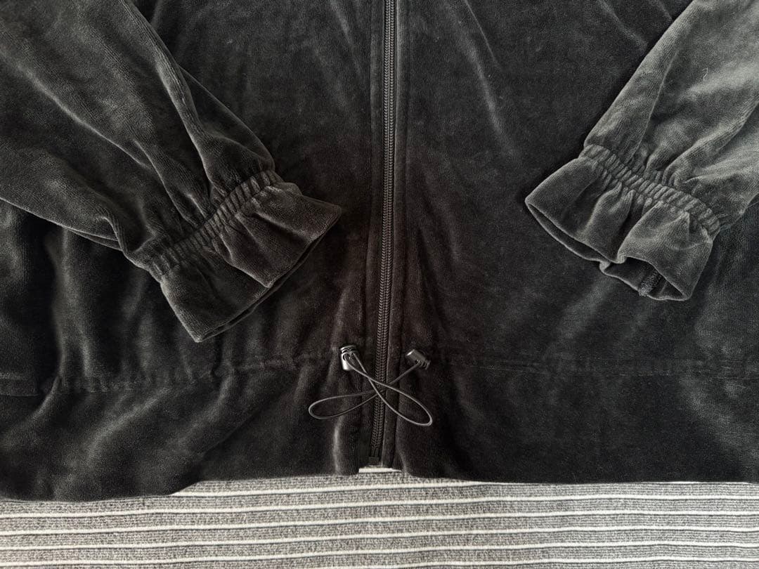 adidas originals ベロアジャージ・Tシャツ 3点セット ブラック