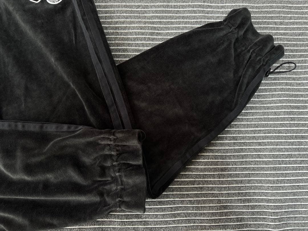 adidas originals ベロアジャージ・Tシャツ 3点セット ブラック