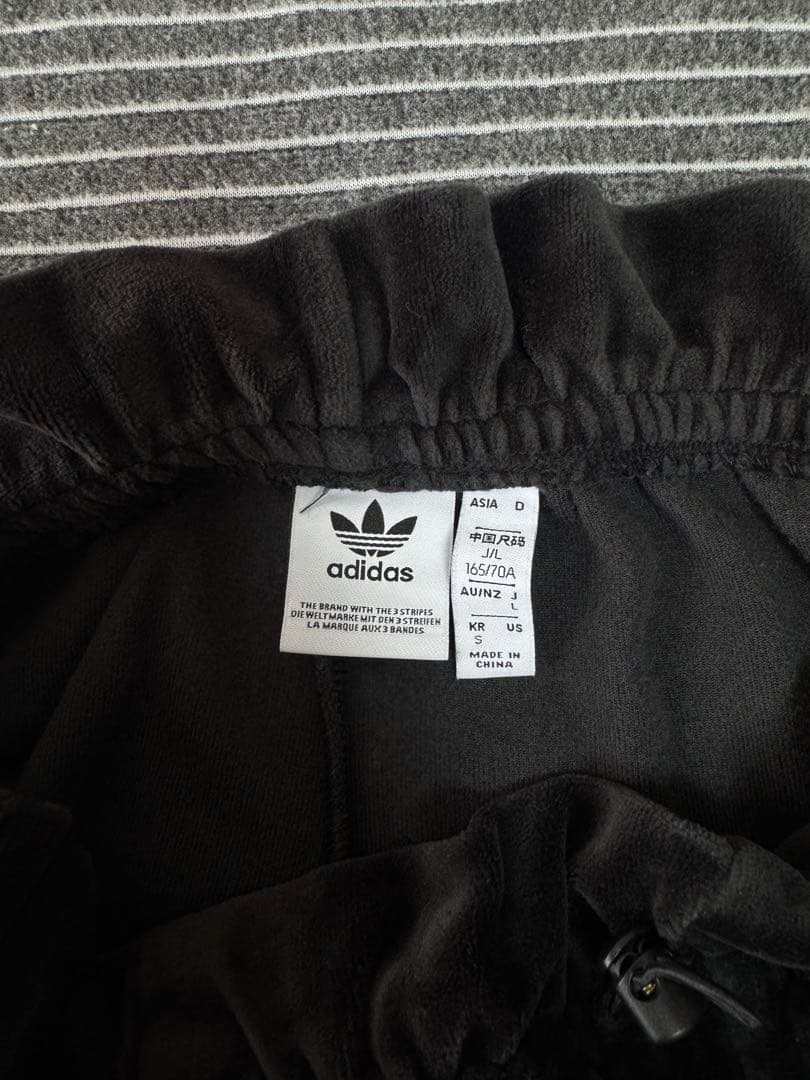 adidas originals ベロアジャージ・Tシャツ 3点セット ブラック