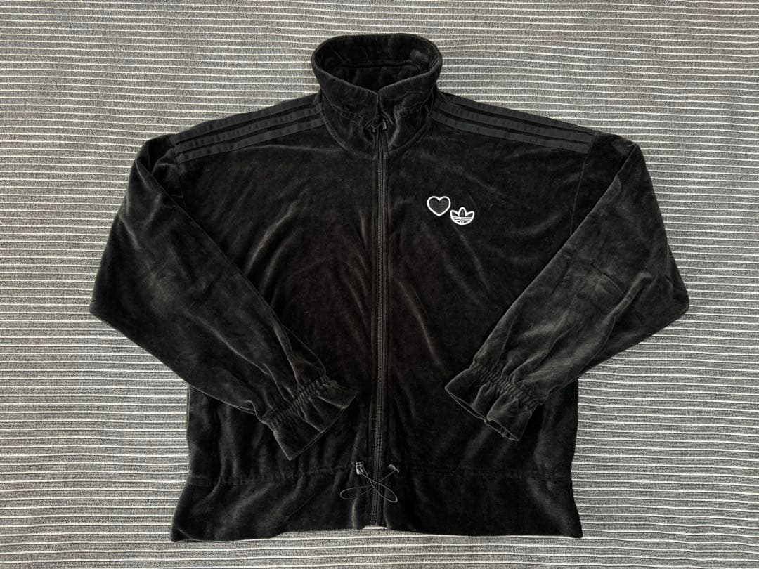 adidas originals ベロアジャージ・Tシャツ 3点セット ブラック