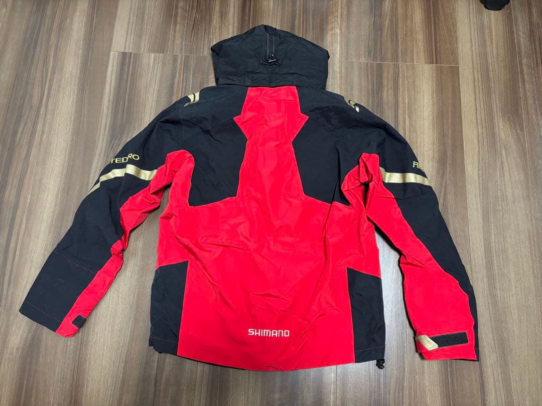 【使用済み・中古品】シマノ ファイヤーブラッド 磯用 防寒上下 サイズ：M