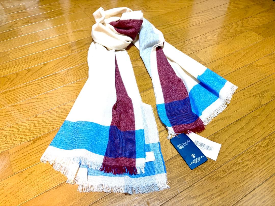 【新品・未使用・タグ付き】Johnstons of Elgin大判ストール