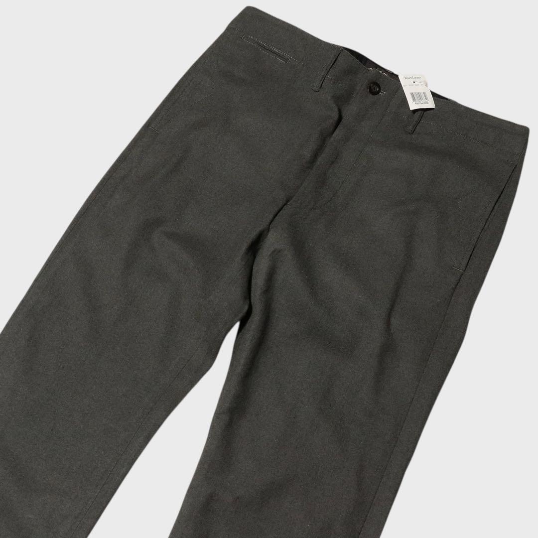 未使用★W32★RRL★ダブルアールエル★ウール トラウザー パンツ★グレー