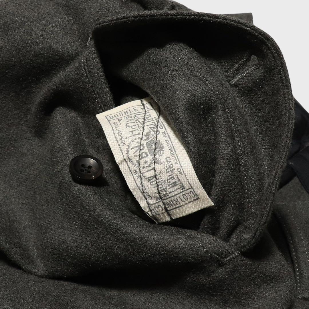 未使用★W32★RRL★ダブルアールエル★ウール トラウザー パンツ★グレー