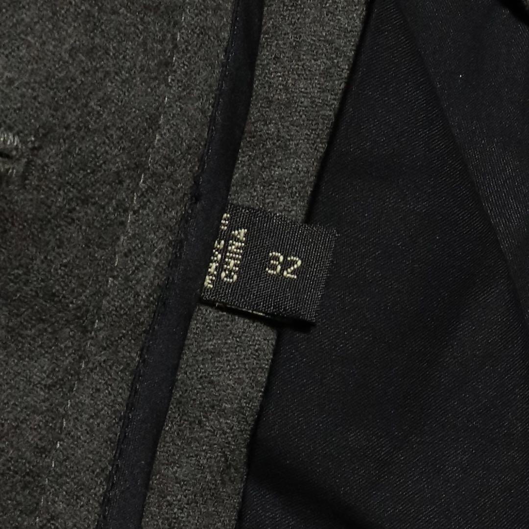 未使用★W32★RRL★ダブルアールエル★ウール トラウザー パンツ★グレー