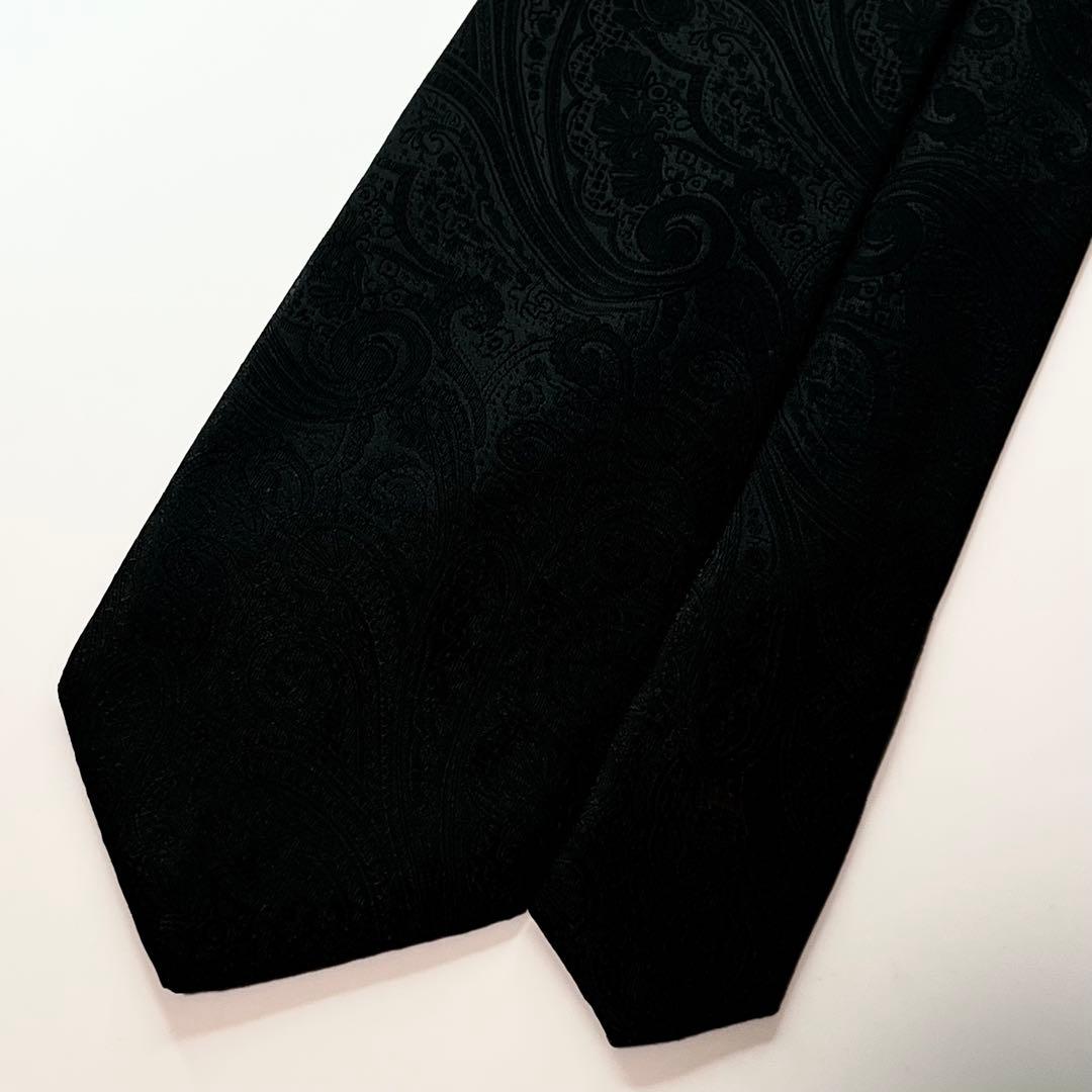 3510✨極美品✨エトロ ネクタイ ペイズリー 植物柄 ボタニカル