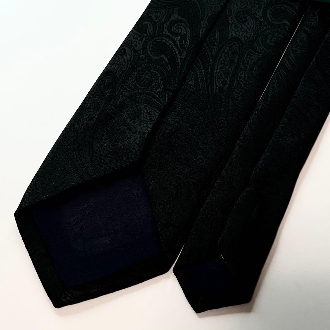 3510✨極美品✨エトロ ネクタイ ペイズリー 植物柄 ボタニカル