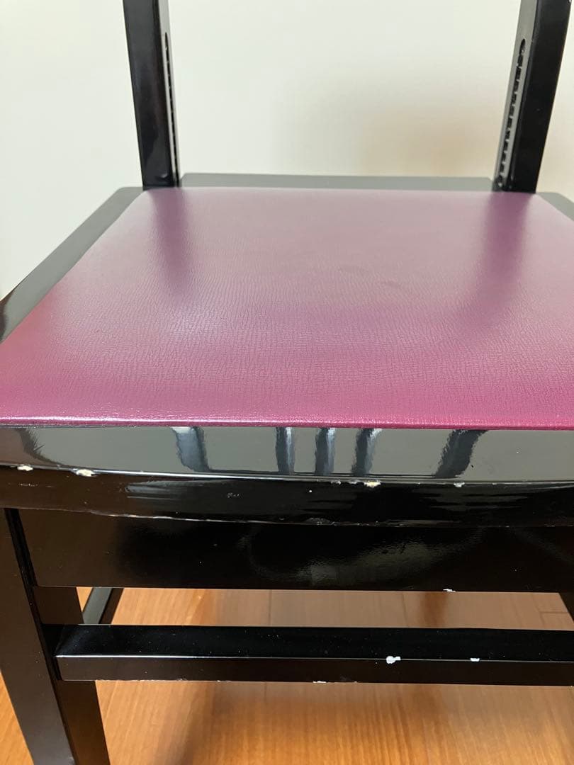 トムソン椅子　ピアノ椅子　背もたれ椅子