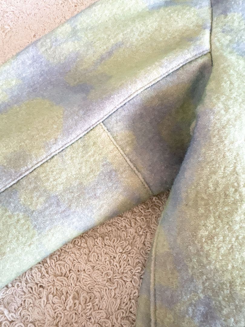 CHROMA SWASH 総柄ウールカーディガン スタニングルアー ジャケット