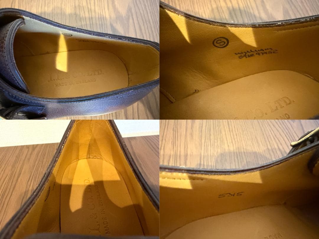 未使用【ジョンロブ JOHNLOBB】WILLIAM ウィリアム　5 1/2 E