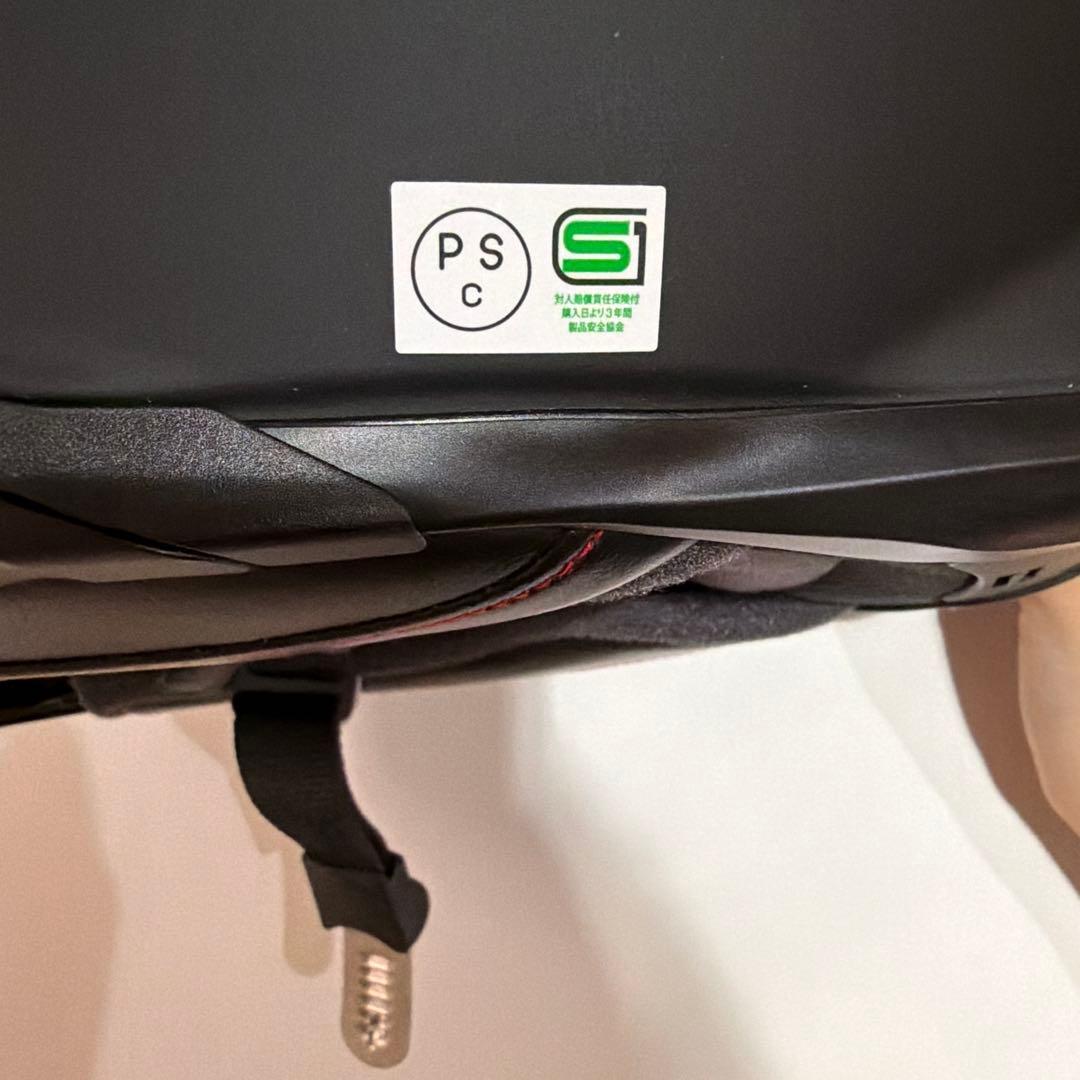 SHOEI GT-AirIIフルフェイスヘルメット ブラック 偏向バイザー付