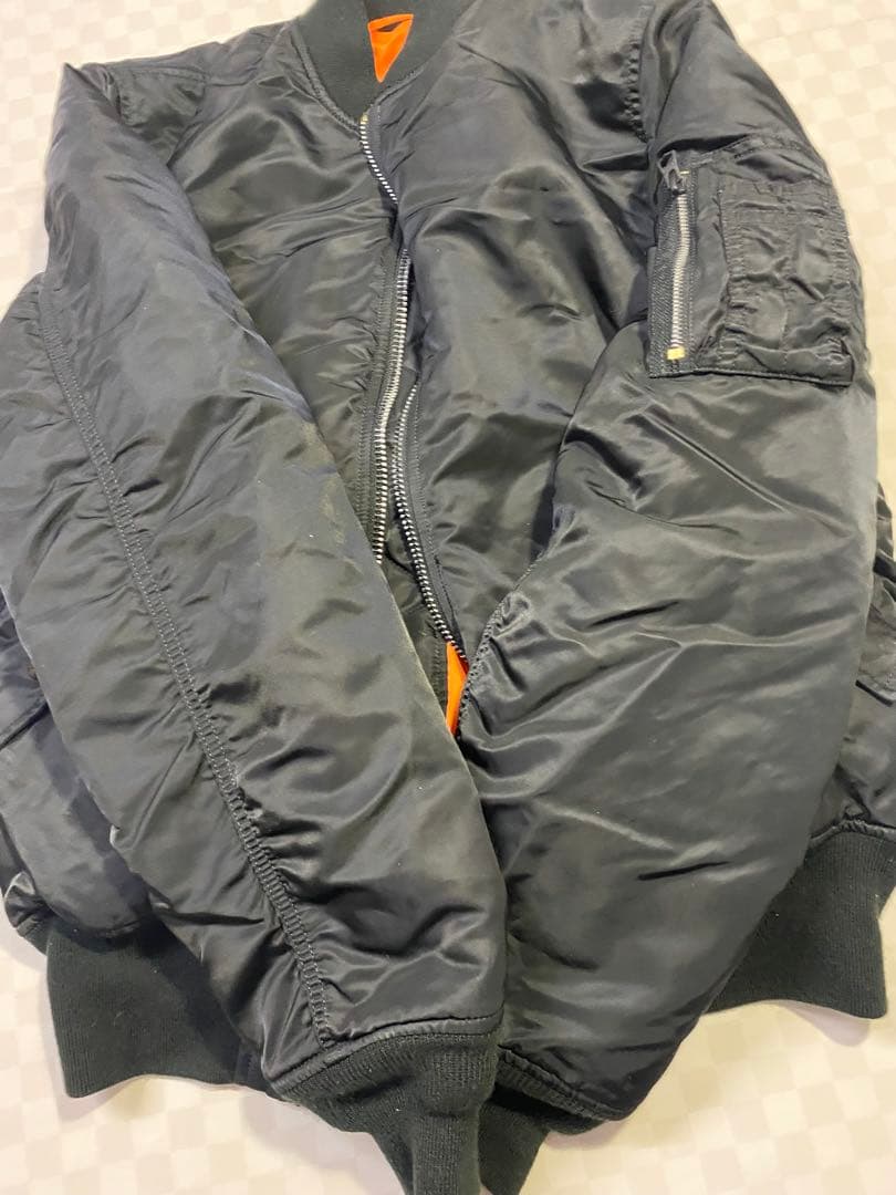 e906☆ALPHA INDUSTRIES MA-1 フライトジャケット X L