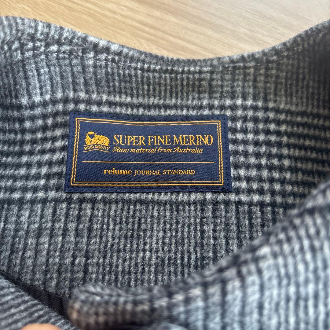 新品未使用！スーパーファインビーバークルーネックコート