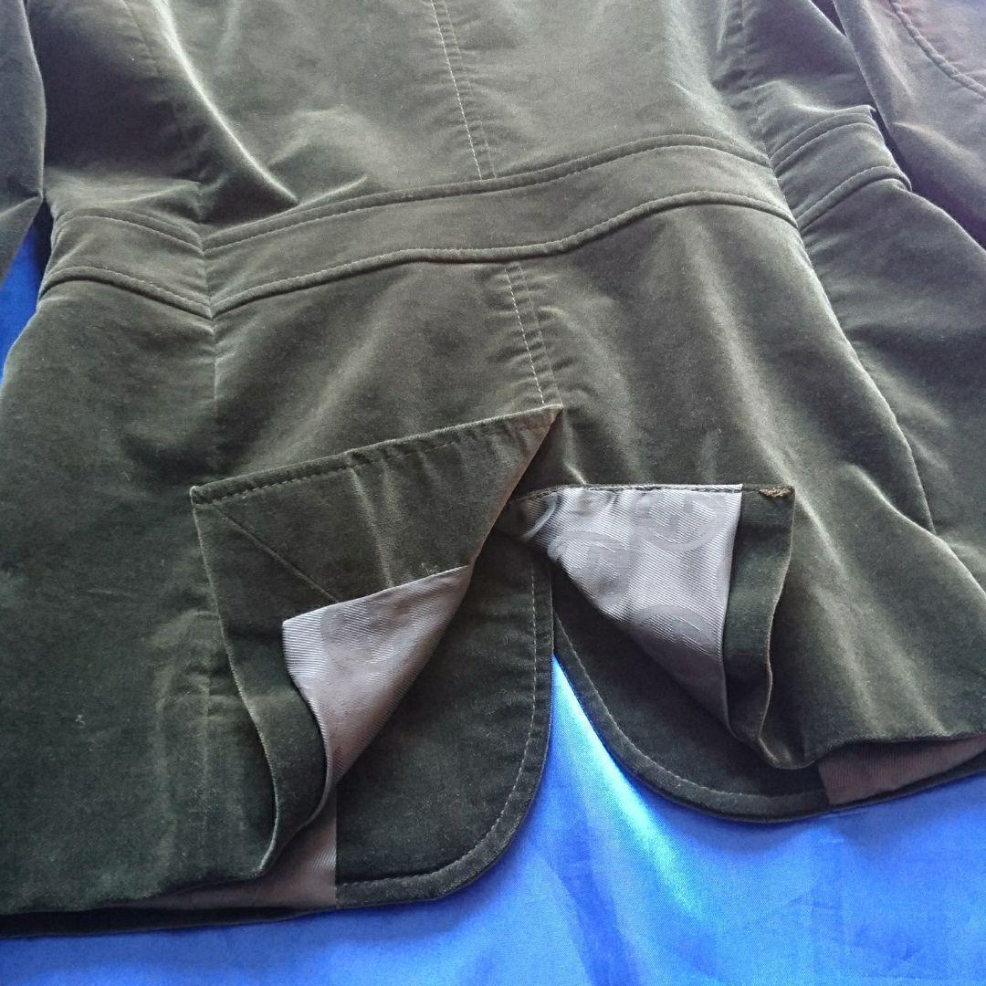 大人クール♪正規品グッチGUCCI　テーラードジャケット　グリーン系　４４サイズ