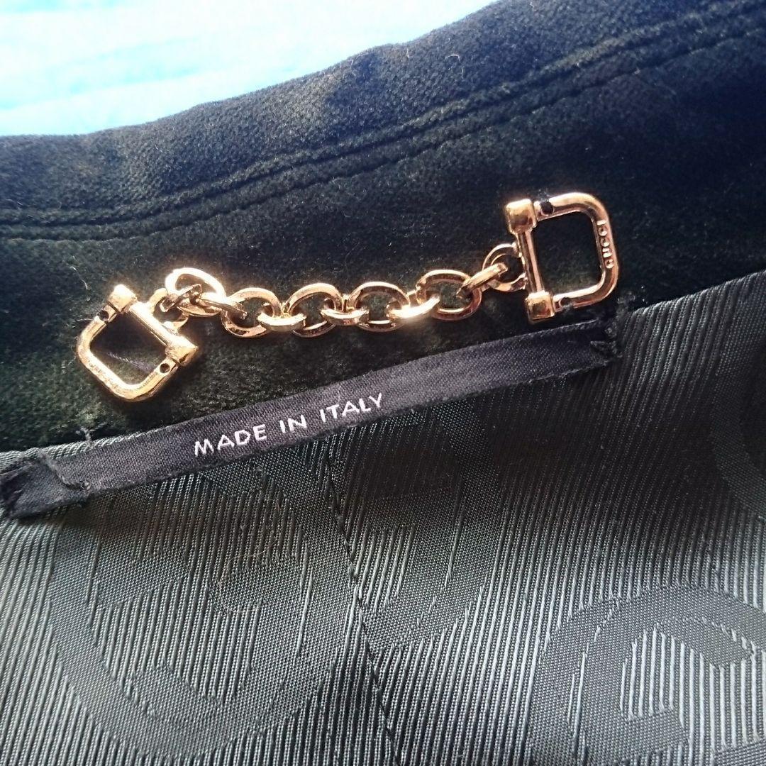 大人クール♪正規品グッチGUCCI　テーラードジャケット　グリーン系　４４サイズ