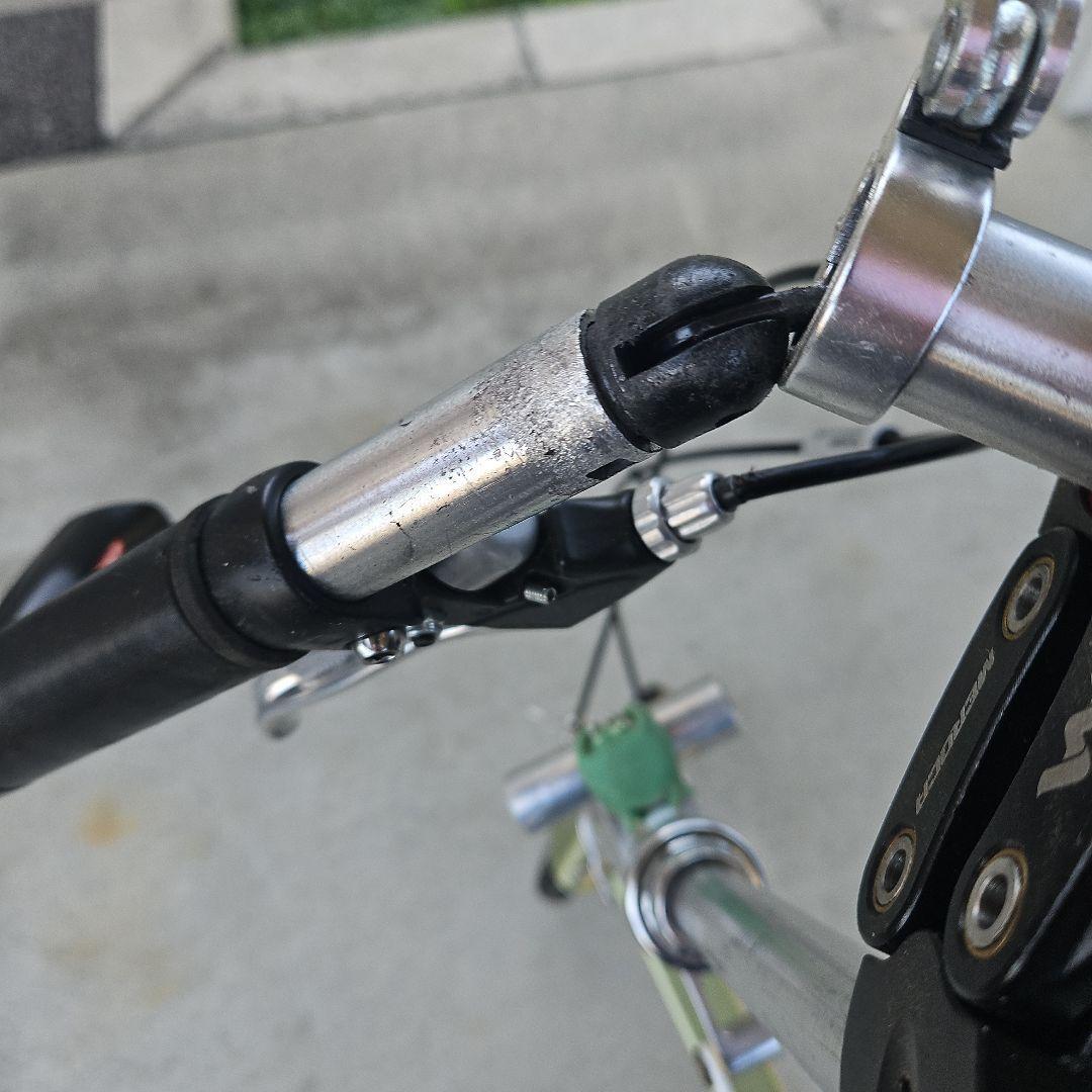 日*こ様 激レア！変速機付き CARRY ME 折り畳み自転車 ソリッドタイヤ