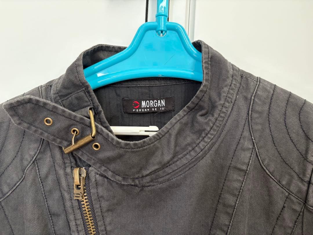 ブラックデニム スジャケット y2k 00s