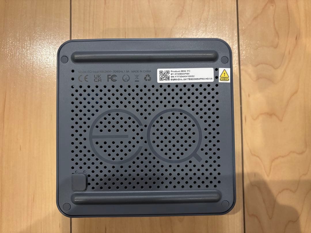 ミニPC Beelink AMD Ryzen7 EQR6 7735HS