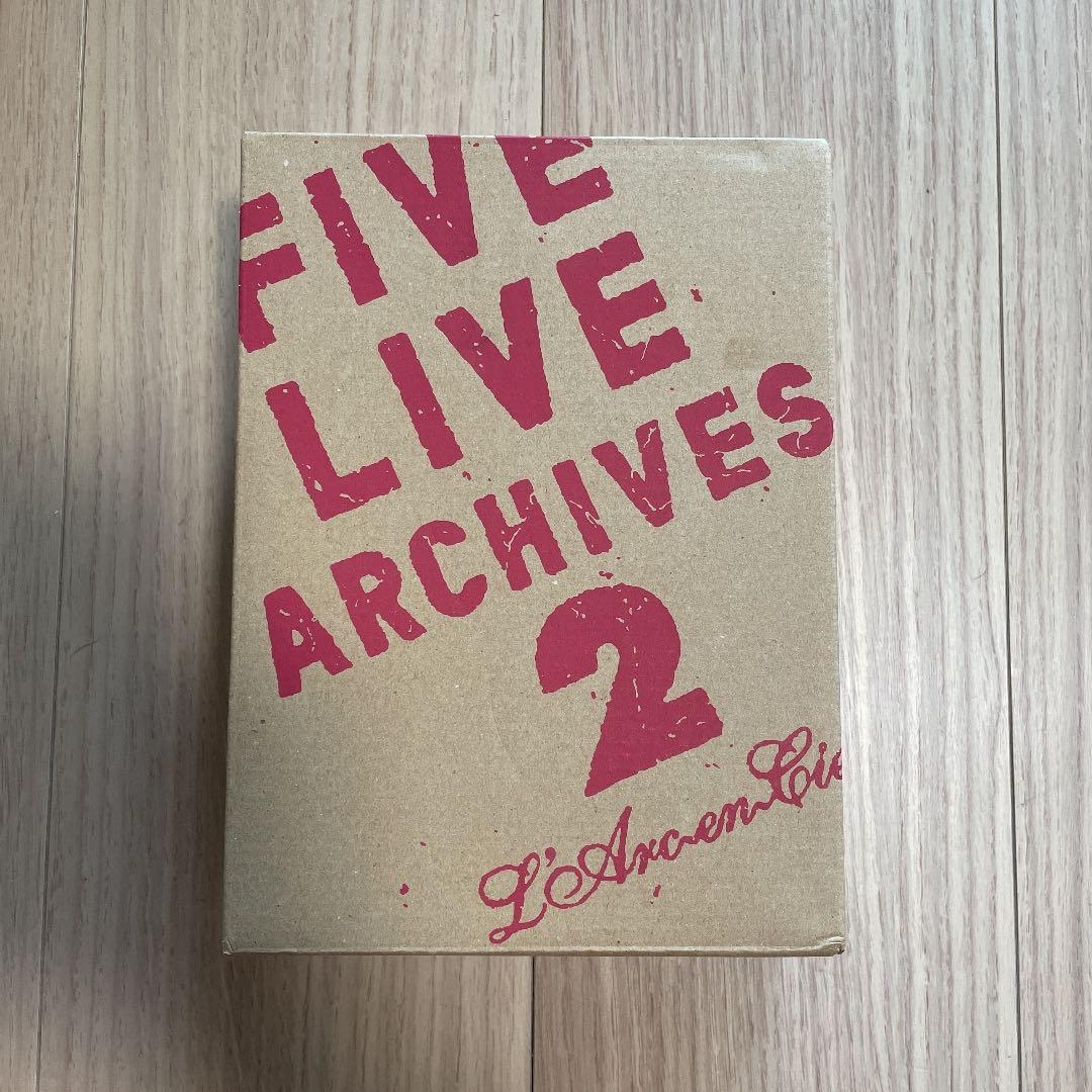 【新品未開封】ラルク　FIVE LIVE ARCHIVES 2