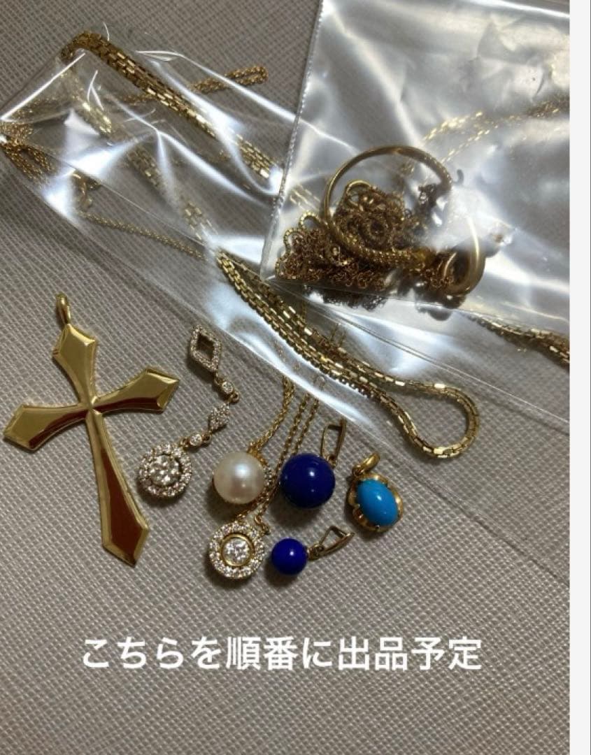 k18 スタージュエリー　ネックレス