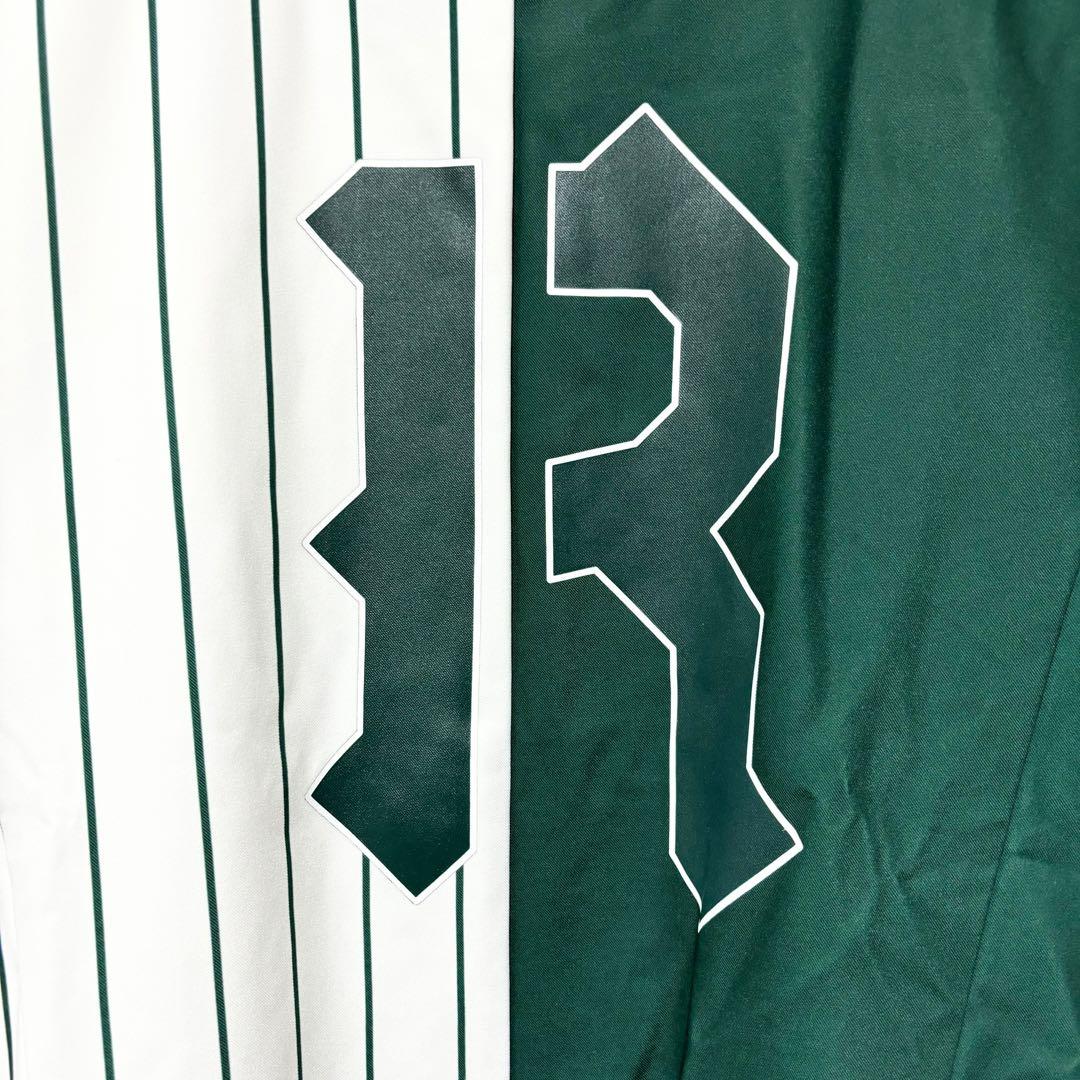 ラッセルノ ゴルフ バイカラー クルーネック プルオーバーブルゾン グリーン 6