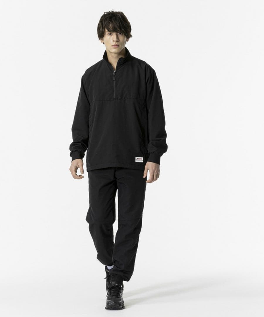 り*い様 ミズノサッカーウェア ピステトップ モレリア ハーフジップ ウーブンジ