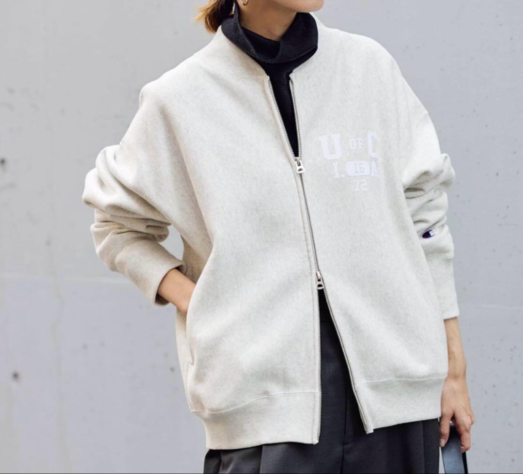 champion 別注リバースウィーブフルジップパーカー