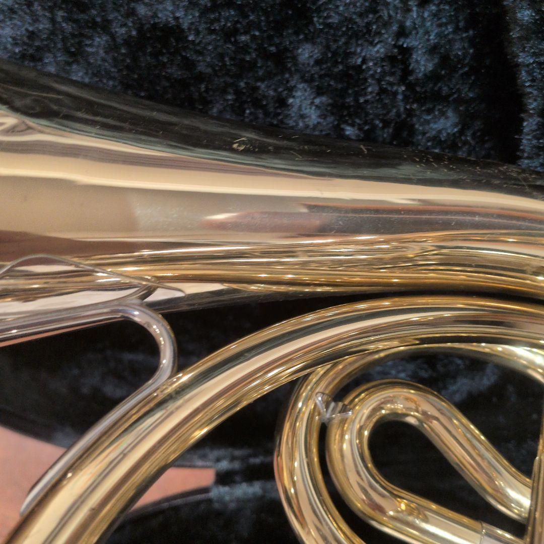 フレンチホルン本体 4バルブ YHR322。1／4まで