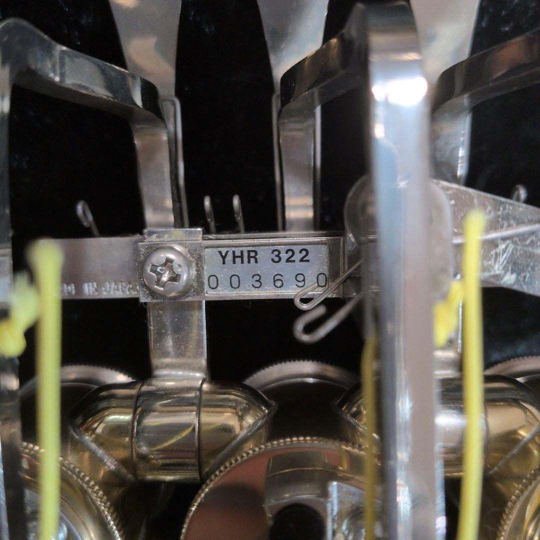 フレンチホルン本体 4バルブ YHR322。1／4まで