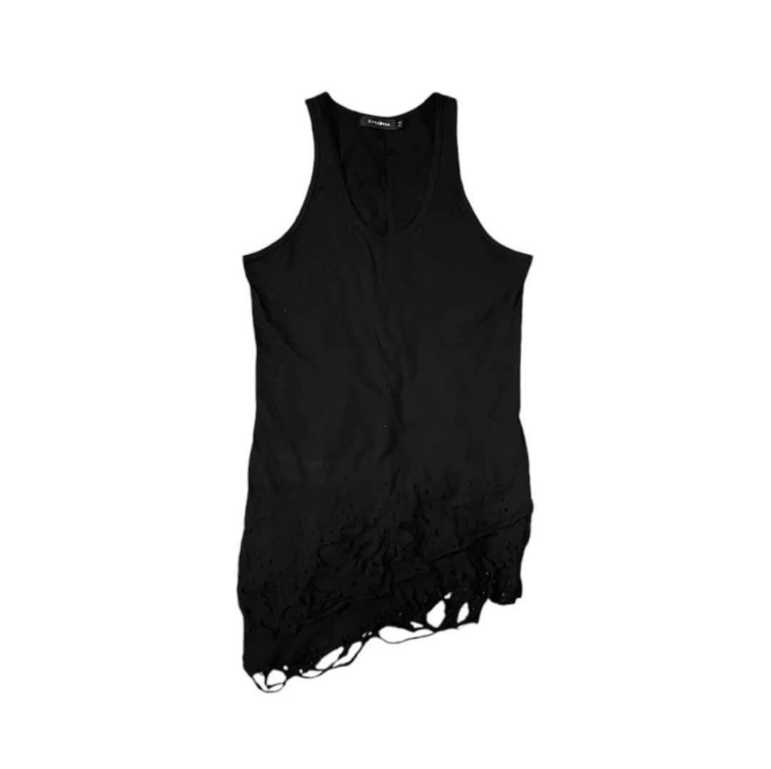 希少 CIVARIZE ブラック タンクトップ 46 ダメージ 初期
