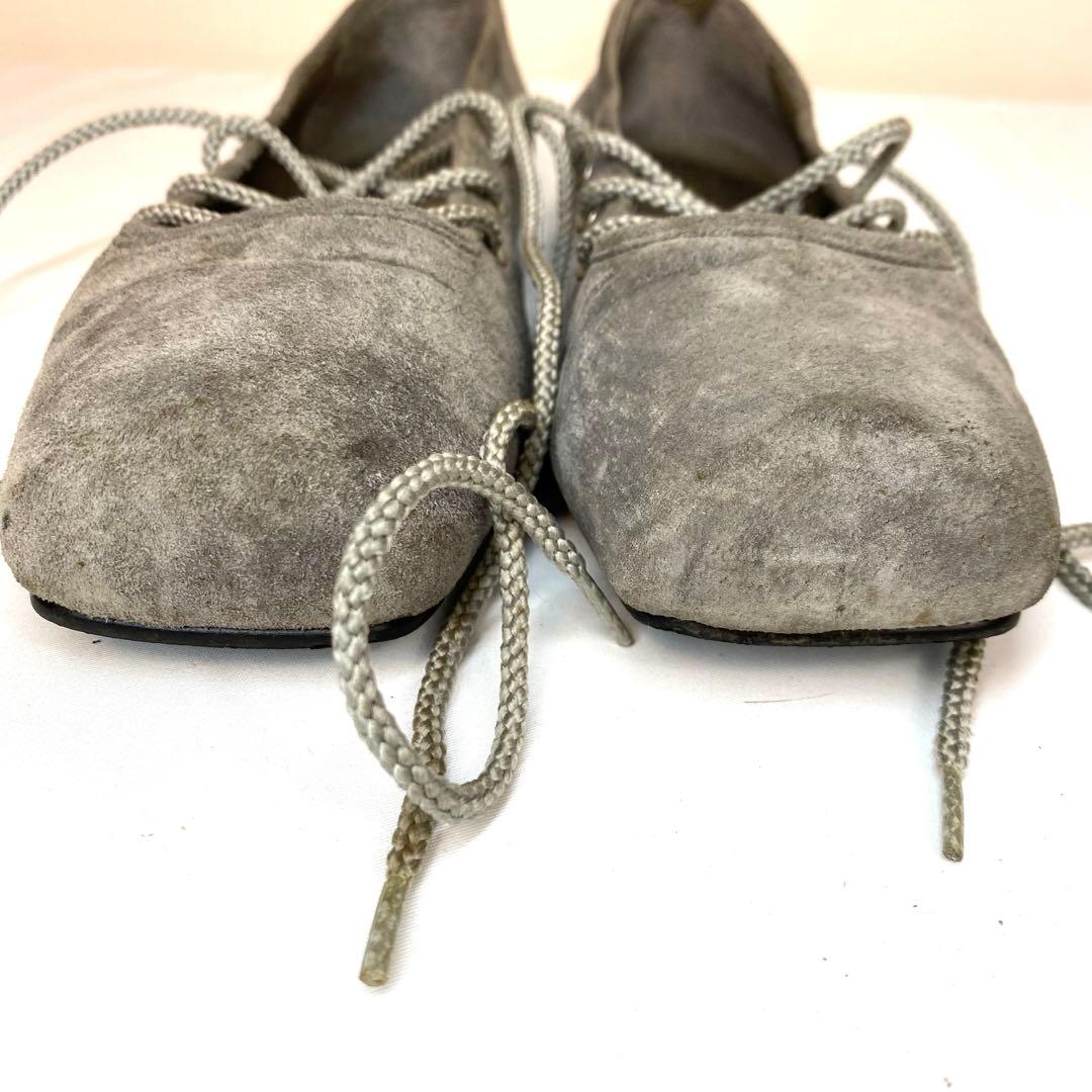 COMME des GARCONS スエードシューズ グレー