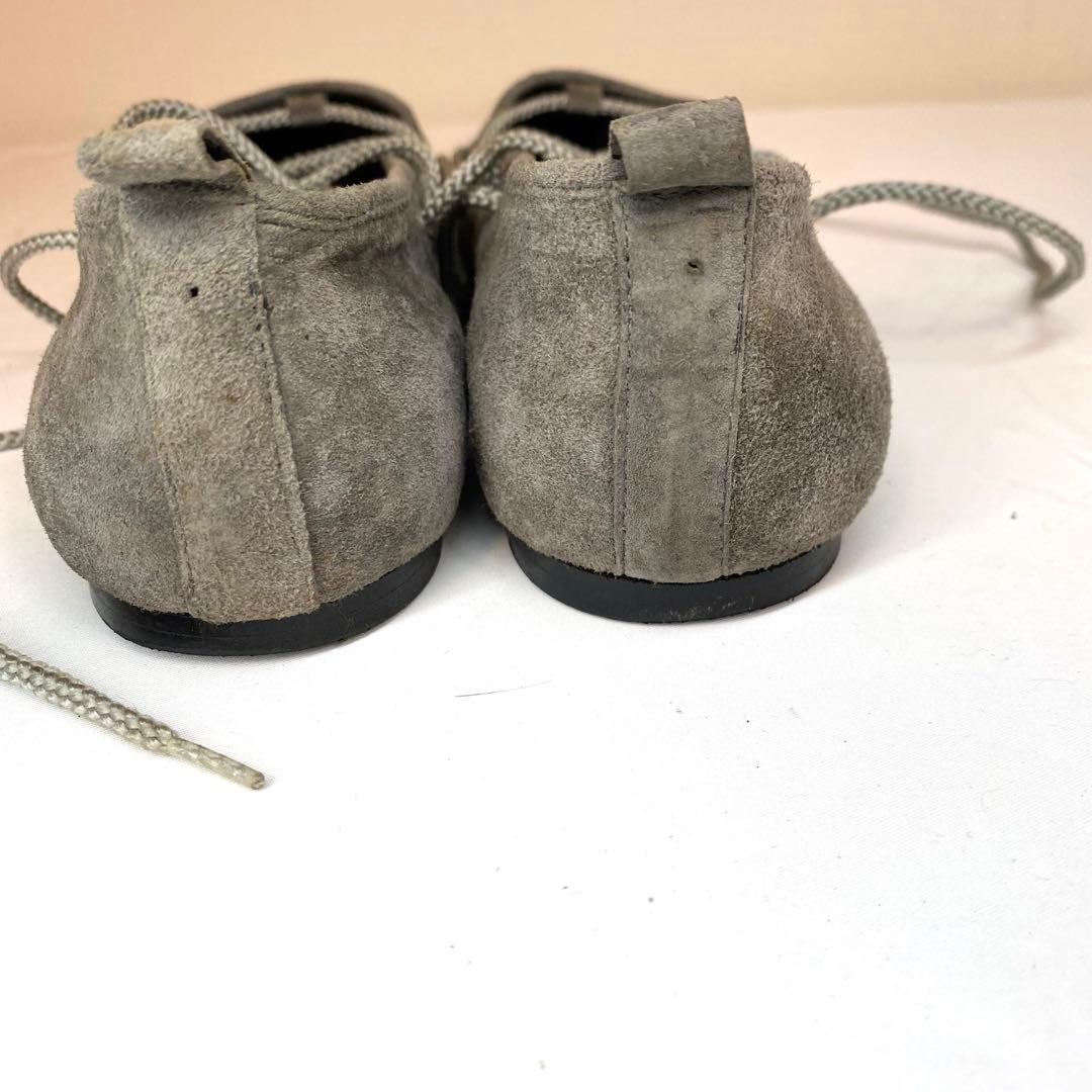 COMME des GARCONS スエードシューズ グレー