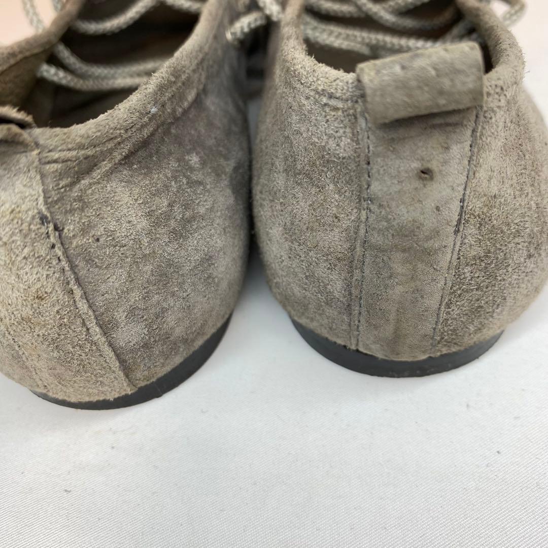 COMME des GARCONS スエードシューズ グレー