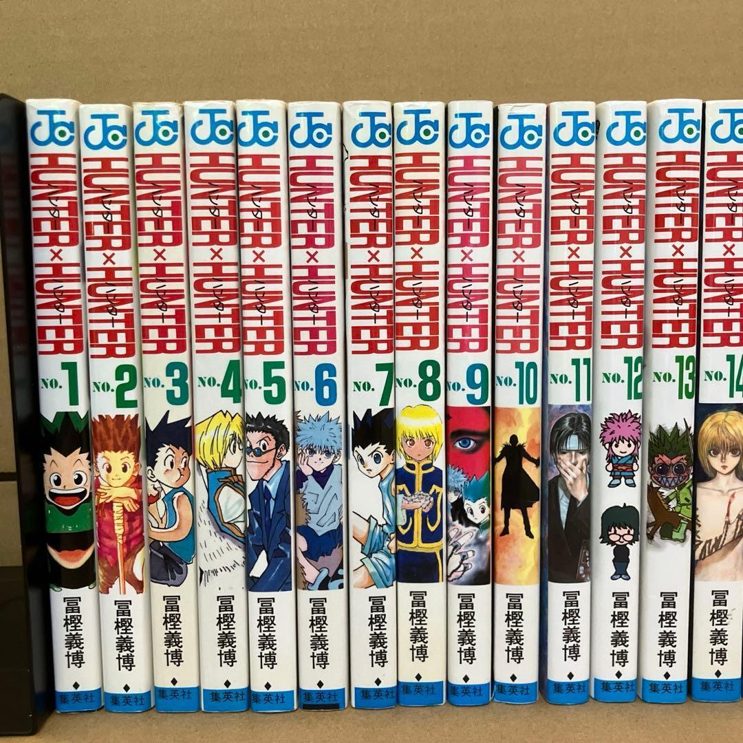 【全巻・初版多数】HUNTER×HUNTER　1～38巻　富樫義博